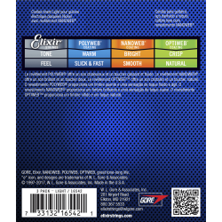 Elixir Nanoweb 3 PACK 16542 10-46 Light